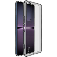 IMAK Case for Sony Xperia 1 IV 5G, UX-5 Series Slim, transparent / black