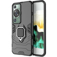 Case for Huawei P60 / P60 Pro, Kickstand Ring, black