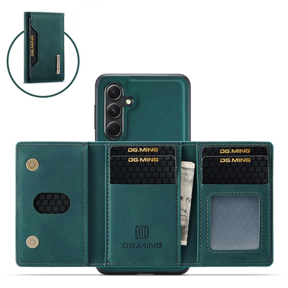 Case for Samsung Galaxy A56 5G, DG.MING 2in1, green