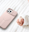 Case for iPhone 13 Pro Max/12 Pro Max Suritch Shockproof, Suritch Shockproof, for MagSafe, pink