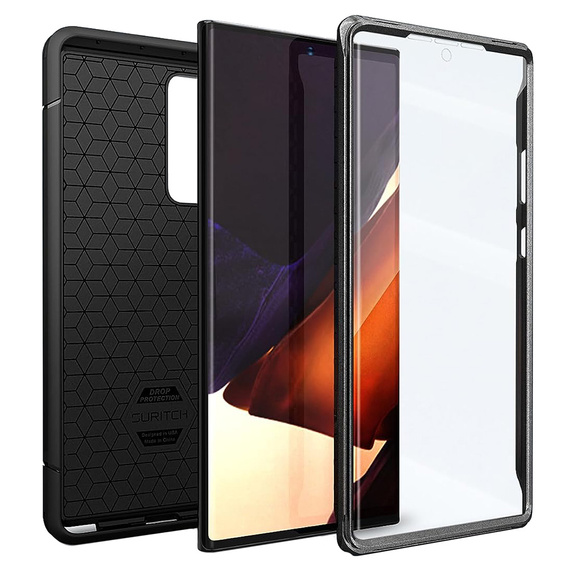 Case for Samsung Galaxy Note 20 Ultra, Suritch Basic (Two Frames), black