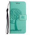 Flip case for Motorola Moto G53 / G23 / G13, tree, green