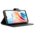 Flip case for Oppo A38 4G / Oppo A18 4G, Crazy Horse Wallet, black