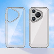 Case for Huawei Pura 70, Fusion Hybrid, transparent