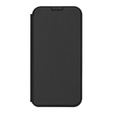 Dux Ducis case for iPhone 17, Skin Pro, with flap, with card slot, black