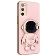 Case for Samsung Galaxy S20 FE, Astronaut, pink rose gold