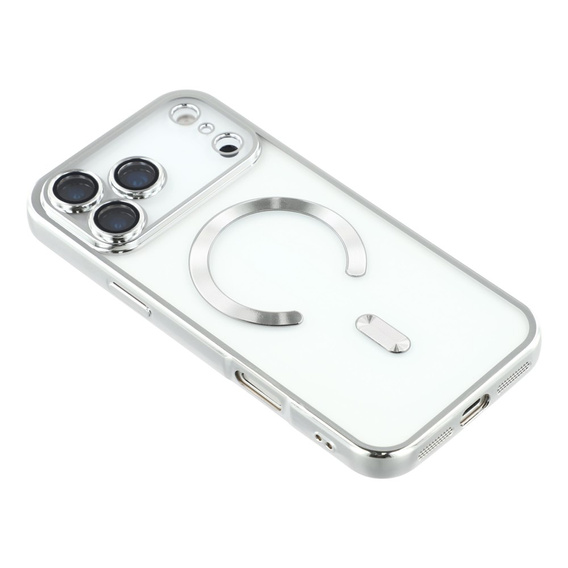 Magnetic case with lens protection for iPhone 17 Pro
