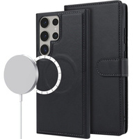 Flap case for Samsung Galaxy S23 Ultra, Wallet, for MagSafe, black