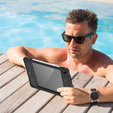 SHELLBOX IP68 Waterproof Case for Apple iPad Air 11" 6 gen. 2024, black