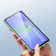 Case for Samsung Galaxy A36, Magnetic Dual Glass, green