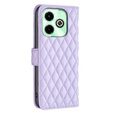 Flip case for Infinix Hot 40i, Wallet, BINFEN COLOR, purple