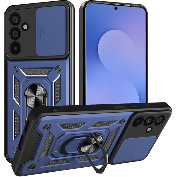 Case for Samsung Galaxy S25 FE, CamShield Slide, blue