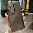 Case for Samsung Galaxy M55 5G, Glittery Powder, grey