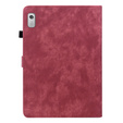 Case for Lenovo Tab M9, Wallet Pen Slot, red