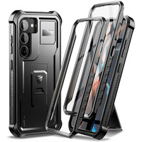 Armored case for Samsung Galaxy S23 Plus, Dexnor Full Body (Two Frames), black
