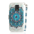 Flip case for Xiaomi Redmi Note 9S / 9 Pro / 9 Pro Max, mandala, white