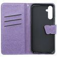 Flip case for Samsung Galaxy M34 5G, Butterfly, purple