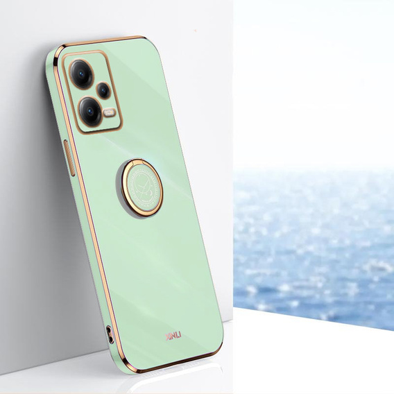 Case for POCO X5 Pro 5G, Electro Ring, mint