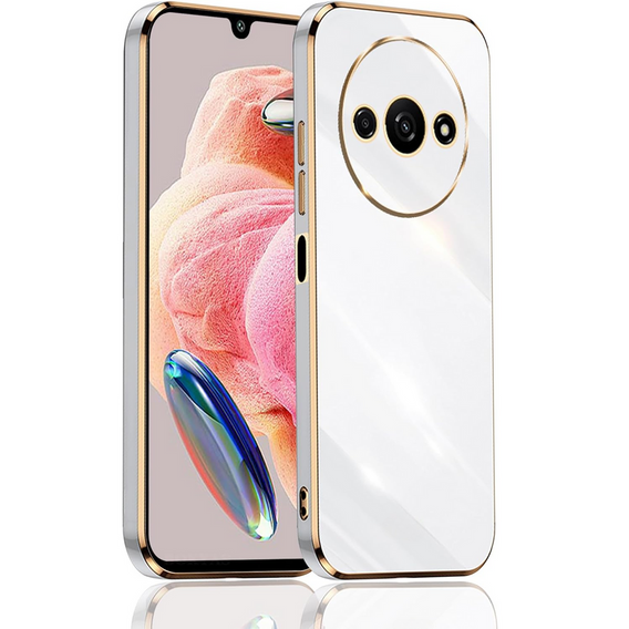Case for Xiaomi Redmi A3, Glamour CamShield, white