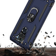 Armor Case for Xiaomi Redmi Note 9, Nox Case Ring, blue
