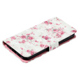 Flip case for Samsung Galaxy A35 5G, Wallet, Roses white