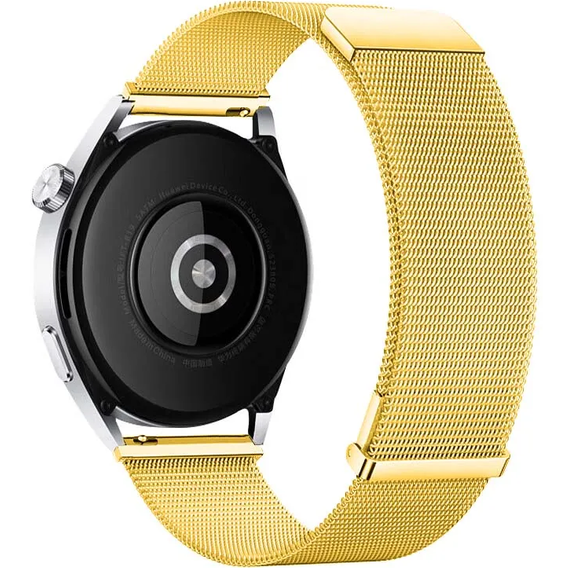 Milanese bracelet 18mm for Garmin Vivoactive 4S, Black