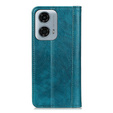 Flip case for Motorola Moto G04 / G24 / G24 Power, Split Leather, green