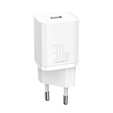 Baseus Super Si PD 30 W mains charger, 1× USB-C for smartphones