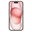 Case for iPhone 15, Silicone Lite, orange