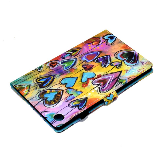 Case for Lenovo Tab M10 Plus 10.6 Gen 3 125F/128F, hearts