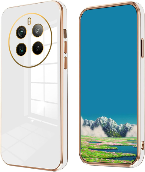 Case for Realme 12 Pro 5G / 12 Pro+ 5G, Glamour CamShield, white