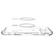 Spigen Ultra Hybrid MagSafe Case for iPhone Air, Clear/White