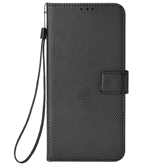 Flip case for Motorola Moto G85, Wallet Smart Magnet, black