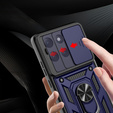 Case for Motorola Moto G86 5G, CamShield Slide, blue