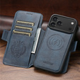 2-in-1 flip case for iPhone 17 Pro, SUTENI, for MagSafe, blue