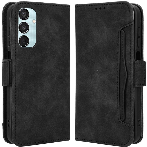 Flip case for Samsung Galaxy M15 5G, Card Slot, black