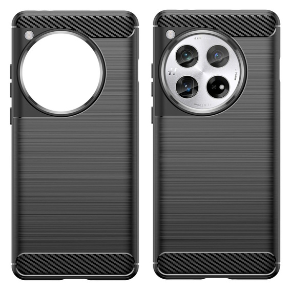 Case for OnePlus 12 5G, Carbon, black