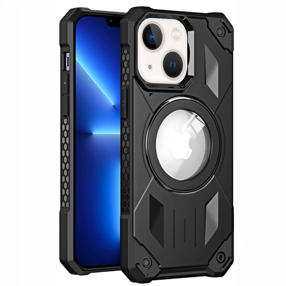 Case for iPhone 14, Heavy Duty, for MagSafe, black