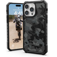 Urban Armor Gear Case for iPhone 15 Pro Max, Pathfinder MagSafe Camo, black