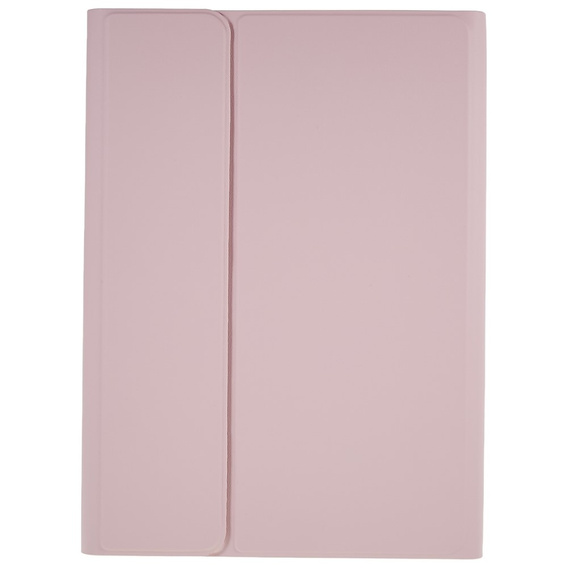 Case + keyboard Samsung Galaxy Tab S7 T870/T875 / S8, Pen Slot, pink rose gold