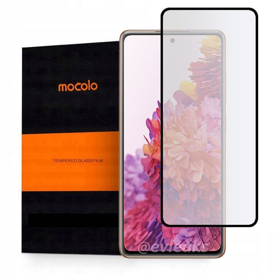 Mocolo Full Glue Tempered Glass for Samsung Galaxy S20 FE, black frame