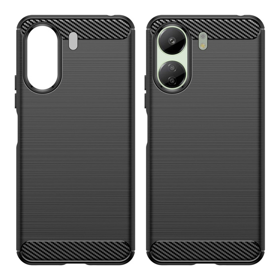 Case for Xiaomi Redmi 13C / Poco C65, Carbon, black
