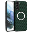 Case for Samsung Galaxy S21, Magsafe Slim Carbon, green