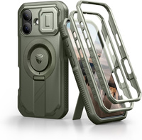 Dexnor armoured case with stand and camera shutter, for MagSafe for iPhone 17