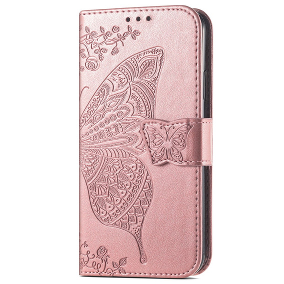 Flip case for Samsung Galaxy A05s, Butterfly, purple