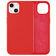 Case for iPhone 13 Mini, Silicone Lite, red