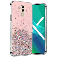 Case for Huawei Mate 20 Lite, Glittery, pink