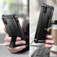 Armored case for iPhone XS Max, Dexnor Full Body, black