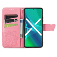 Flip case for Motorola Edge 40, Butterfly, pink
