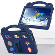 Children's case for Lenovo Tab M10 10.1 Gen 3 TB-328FU/TB-328XU, Cute Patterns, with stand, dark blue